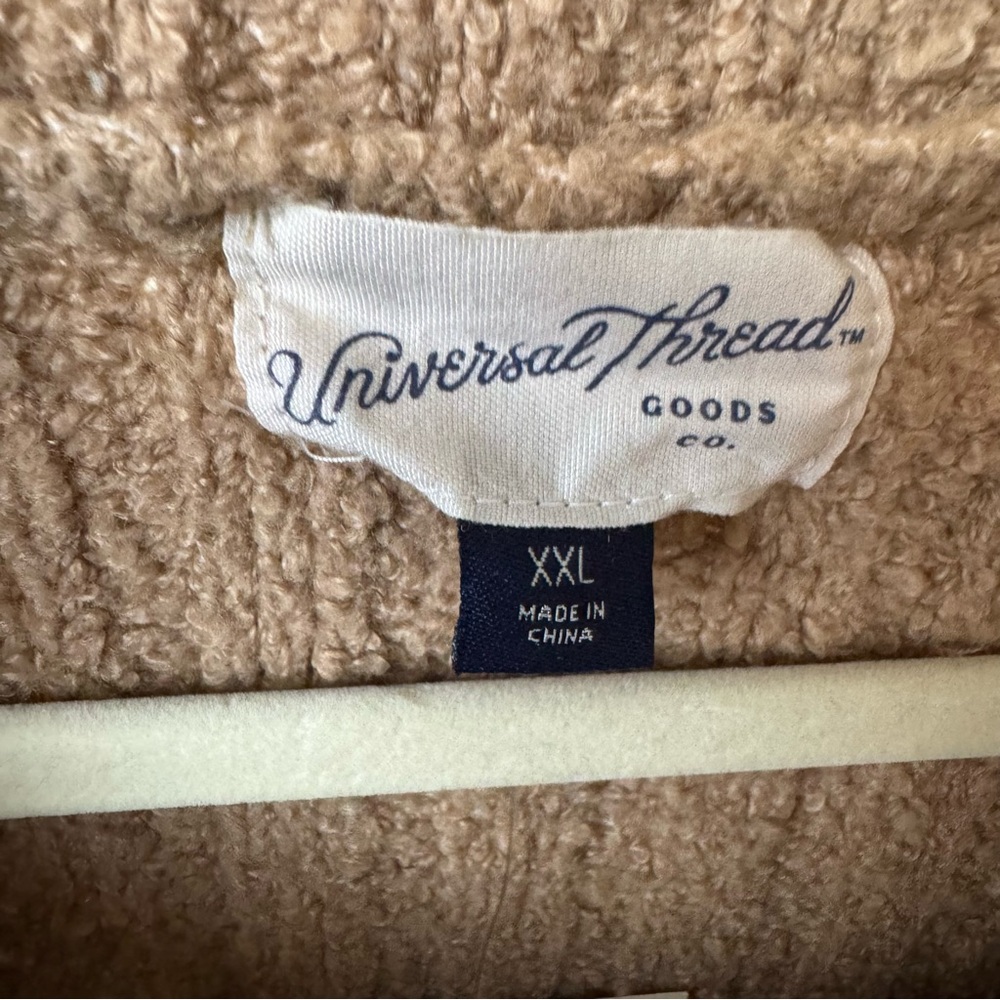 SOLDUniversal Thread NWT Cozy Tan Ribbed Knit Sweater - Picture 4 of 10